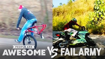 Wins Vs. Fails | Wheelies, Floor Routines, Beam Jumps & More! | PAA Vs. FailArmy!