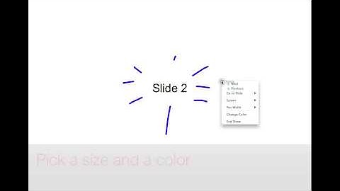 Persistent annotations in Slideshow mode in OpenOffice.org Impress module