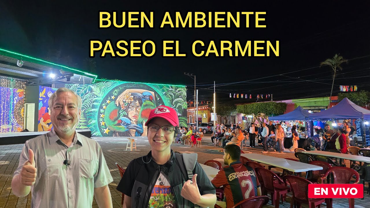 En vivo desde Paseo El Carmen LA Libertad Santa Tecla 