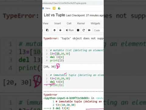 Deleting elements list