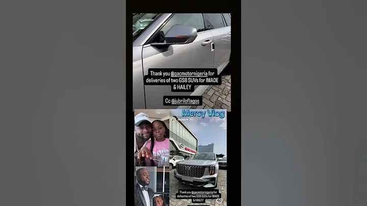 Davido Gifts Brand New GS8 SUVs To His Daughters Imade & Hailey #davido  #duet #naijanews
