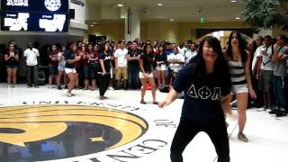 Epsilon Chapter of Delta Phi Lambda performing at DGC Yard Show 2011