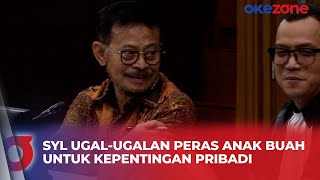 [FULL] Terungkap di Sidang: SYL Palak Kementan untuk Beri Bantuan Kiai hingga Service Mobil Mercy