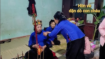 Hát then rất hay, hồn về then Hồng dặn dò con cháu. Lễ chuộc hồn, giải hạn. P2