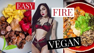 🥞 pancake cereal & more: FIRE VEGAN MEALS (plant-based favorites, 2020 quarantine edition!) 🔥