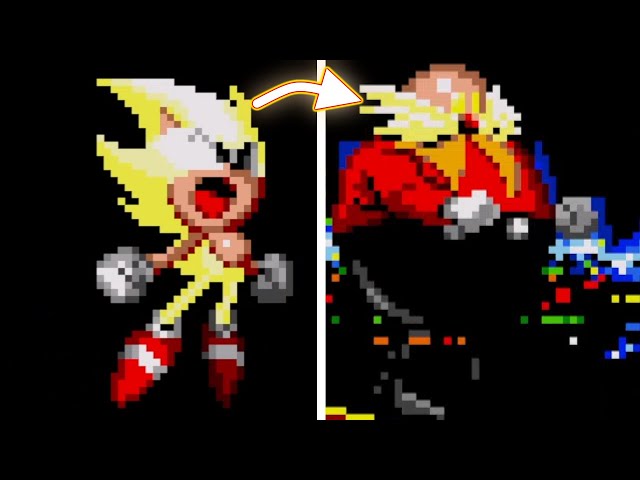 SENSITIVE CONTENT] Eggman.exe in Sonic 2 Absolute [Sonic The Hedgehog 2  Absolute] [Mods]