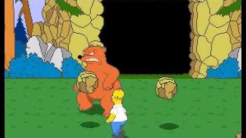 The Simpsons arcade Homer part 3
