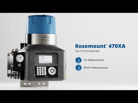 Chromatographe à gaz naturel Rosemount 470XA pour applications de gaz naturel