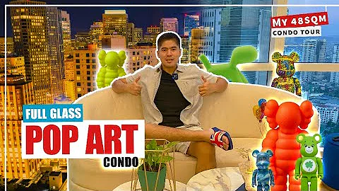 CONDO TOUR | Modern Pop Art Design Condominium