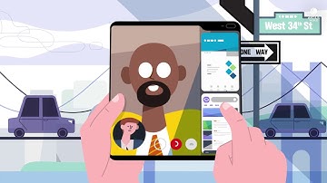 Galaxy Fold UI Official Trailer | User Interface Official Video