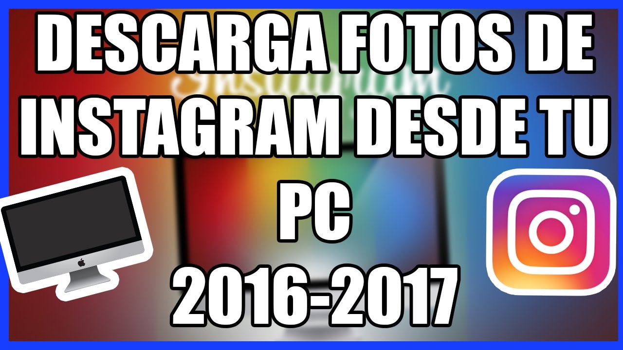 Cómo guardar fotos de Instagram en tu PC - CCM