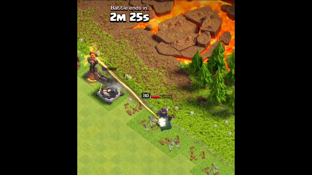 Max Archer Queen (no ability) Vs All Level One Defense (no artillery)- COC