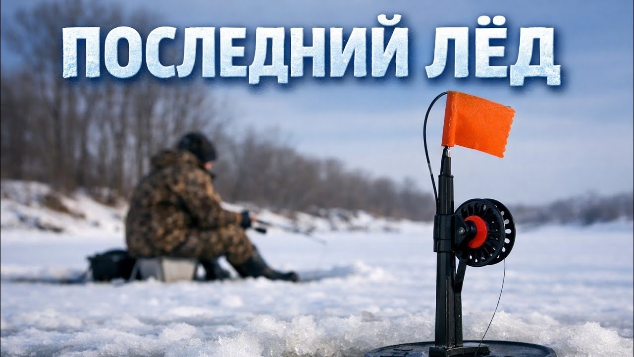 Зимняя рыбалка на разливах Урала | Полкилометра по сугробам и ни одной поклёвки.