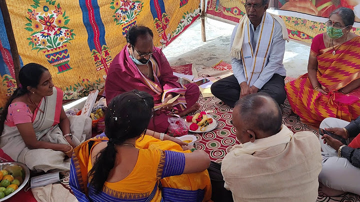 Kiran , Nivedita లగ్న పత్రిక function.
