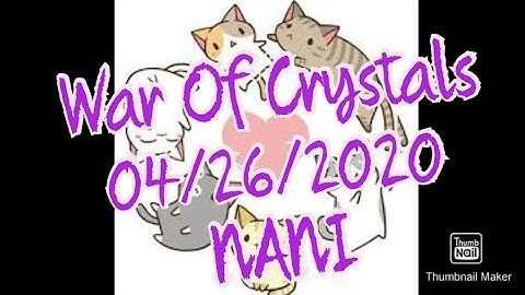 Ragnarok M : War Of Crystals 04/26/2020 NANI guild (WANDERER FULL SUPPORT POV)