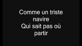 Que tout est noir - Saez (Paroles)