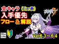 【崩壊3rd】全キャラ入手優先フローチャート(ティア表)　Ver6.3～6.4