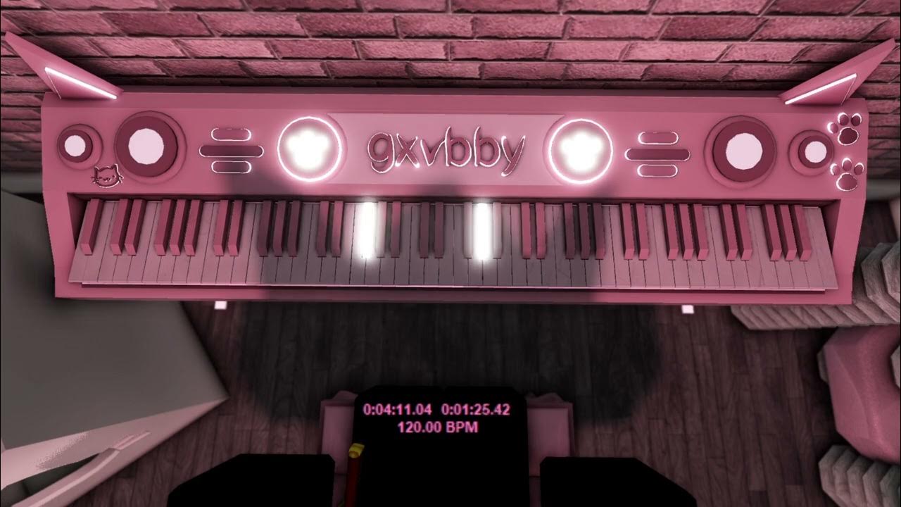 Roblox Virtual Piano Caramella Girls Caramelldansen [AUTO] YouTube