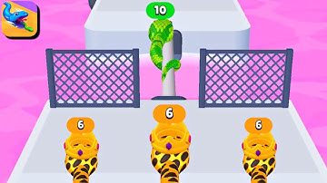 Snake Run Race🐍🏁 3d Running Gameplay Walkthrough Part - 27 (iOS, Android)