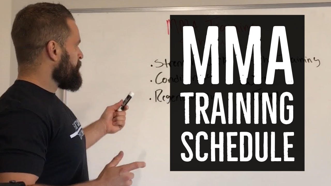 Training Schedule For Mma Fighters