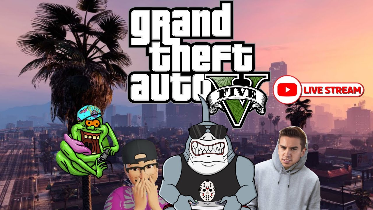 3 Amigos and a Gringo play #GTAOnline