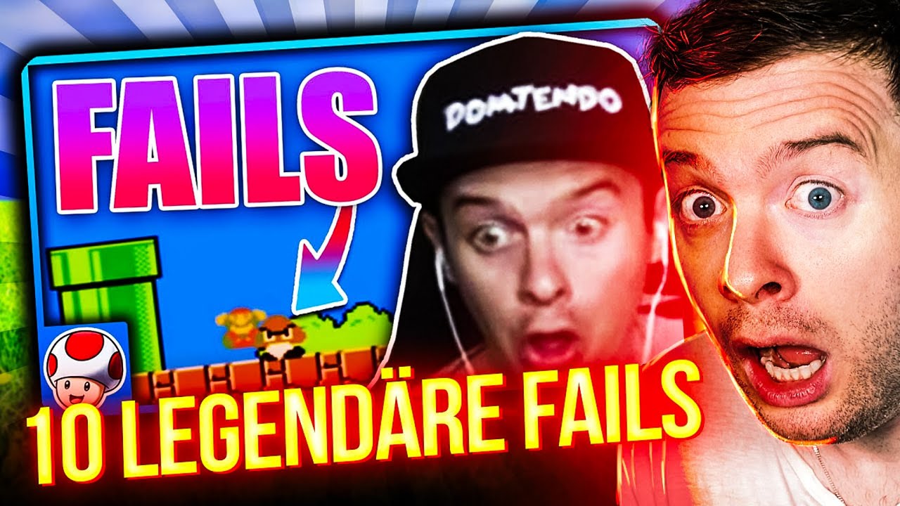 Top 10 LEGENDÄRE DOMTENDO FAILS | Best Of Domtendo Reaktion