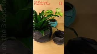 Cute 3D Printed Planter Pots