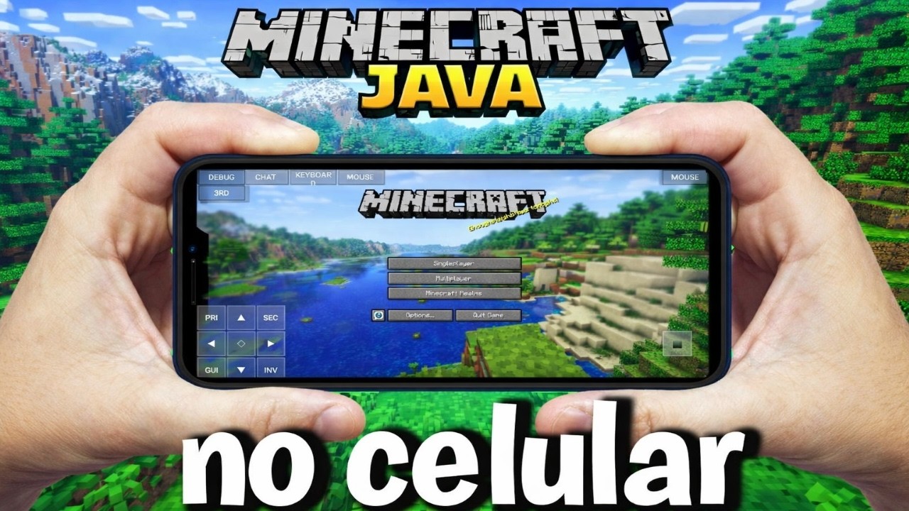 Como Jogar Minecraft Java no Celular 2026 Atualizado | Pojavlauncher (Tutorial Completo)