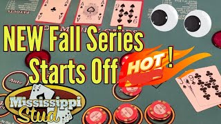NEW MISSISSIPPI STUD POKER Session Starts Off HOT For The Fall Series In Vegas!
