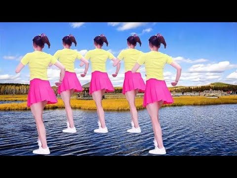 有氧健身操《套马杆》晨起跳2遍，变瘦变美变健康