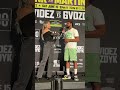 Gary Antuanne Russell predicts a 9th round KO. #RussellPuello