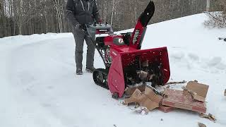 This SNOWBlower EATS Anything !!! Auger Protection Lock HONDA HSS