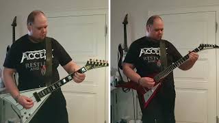 Accept - Monsterman guitar cover