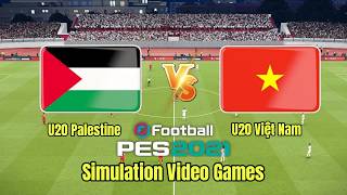 trực tiếp |U20 Việt Nam vs U20 Palestine  Nhiệm vụ phải thắng|Simulation Video Games screenshot 2