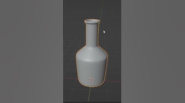 Bottle Model In Blender