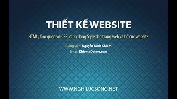 [Dreamweaver] 3/2 bố cục website