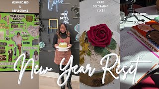 New Year Reset Vlog 2026 | Vision Board, Reflection, Healing Perfectionism, & Learning to Slow Down