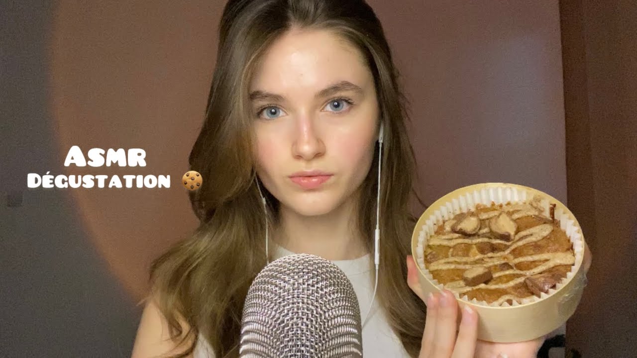 ASMR | Dégustation de cookies 🍪 ( ils sont vraiment trop bon ! )