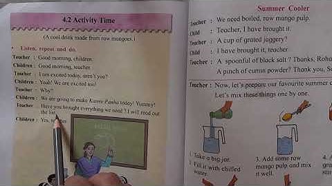 4.2 Activity Time | 2nd standard English balbharti