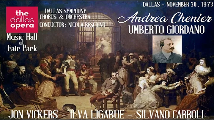 Giordano: "Andrea Chenier" - Rescigno; Vickers, Li...
