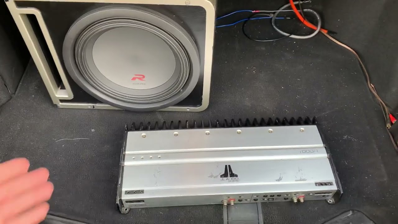 Jl Audio Amp 1000 1 Slash Series Youtube