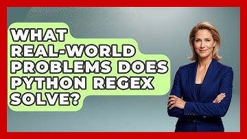 What Real-world Problems Does Python Regex Solve? - Python Code School