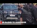 Er Rashid Leaves Home To Surrender Before Tihar Jail Authorities