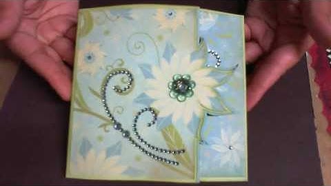 Accordian Pocket Gate Card