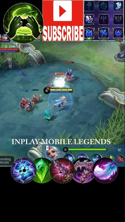 HARITH BASIC DANCE MOVES | INPLAY MOBILE LEGENDS #shorts #harithmlbb #mlbb