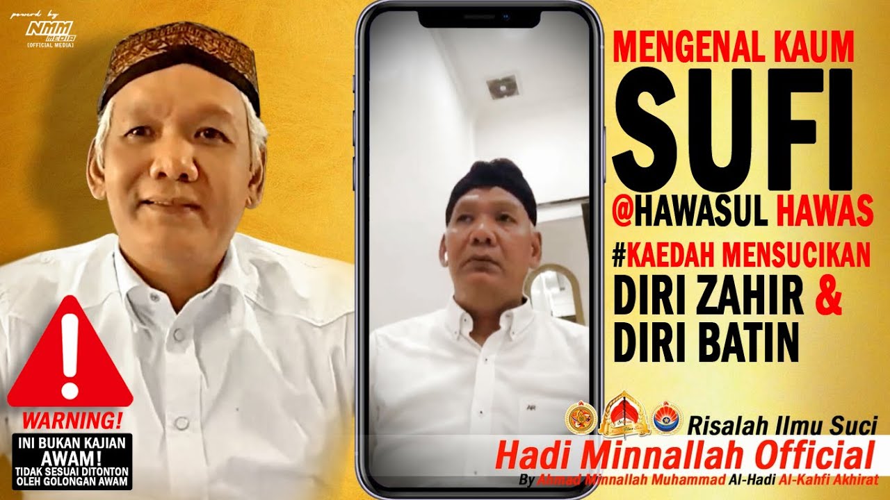 SUFI 'Mengenal Kaum Sufi @Hawasul Hawas' Kaedah Mensucikan Diri Zahir & Diri Batin