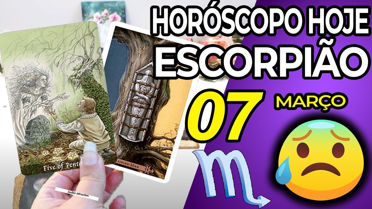 ALGUÉM QUE MORREU QUER QUE VOCÊ SAIBA DISSO✝️😇 Escorpião ♏ 7 Março 2026 | Horoscopo do dia de hoje ♏