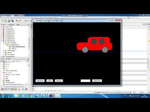 how to create car 2d in java netbeans