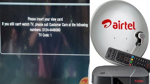 Airtel Digital TV mein TV code 1 ka problem## Kiu Aata Hai#