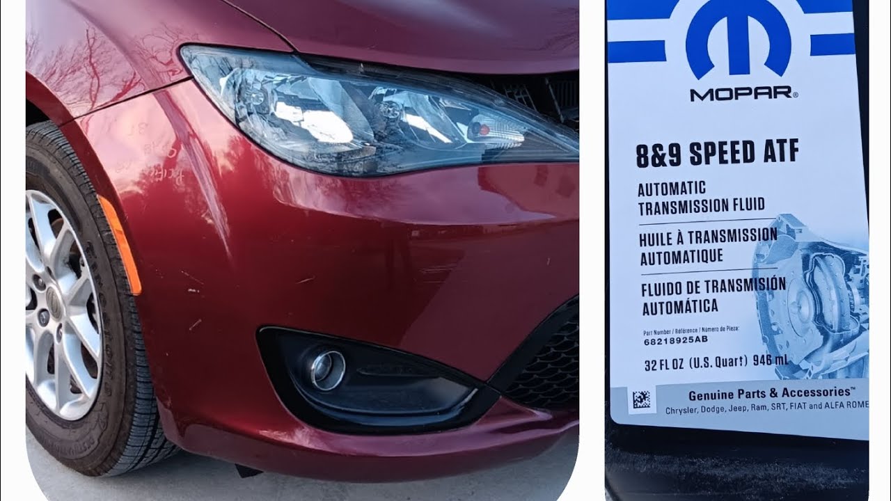 how to check and locate transmission fluid 2017 chrysler pacifica diy